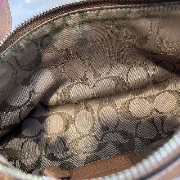 ✨SOLD✨ COACH Natural Tan Cowhide Leather Handbag - Picture 8 of 11